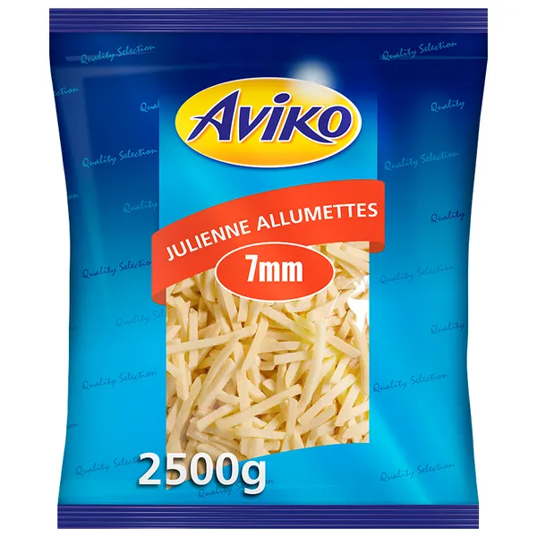 Saldēti frī kartupeļi PF Julienne Allumettes 7mm Aviko 2,5kg