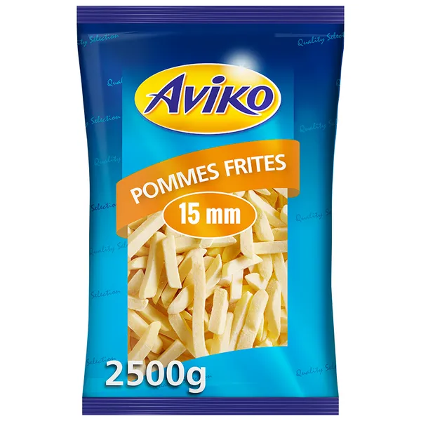 Saldēti frī kartupeļi Pommes Frites 15mm, 2.5kg