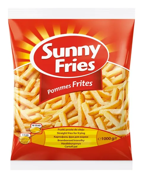 Kartupeļi frī saldēti 1kg, Sunny Fries