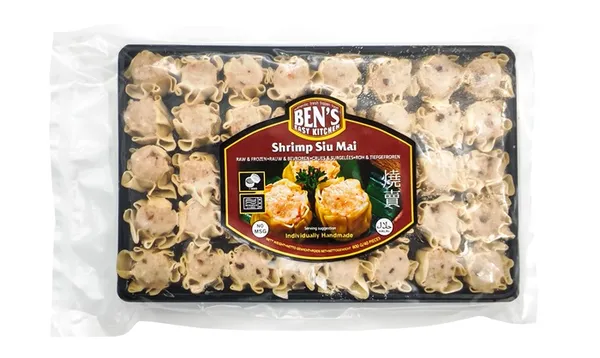 Saldēti Siu mai pelmeņi BEN`S ar garneļu, zivju un kalmāru pildījumu, 20g x 40gab, 800g