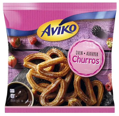 Saldēta spāņu uzkoda Churros AVIKO 300g