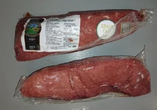 Saldēts Angus liellopa  šķiņķa daļa (Eyeround), ar graudiem barots, ~ 4kg Urugvaja