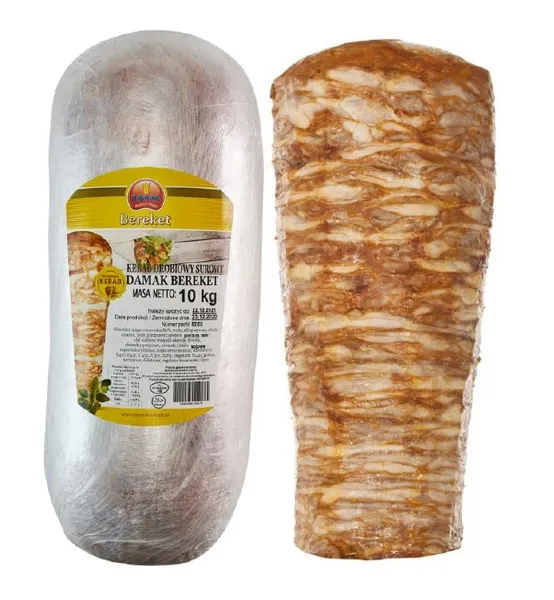 Saldēts cāļa šķiņka kebabs, 10kg HALAL