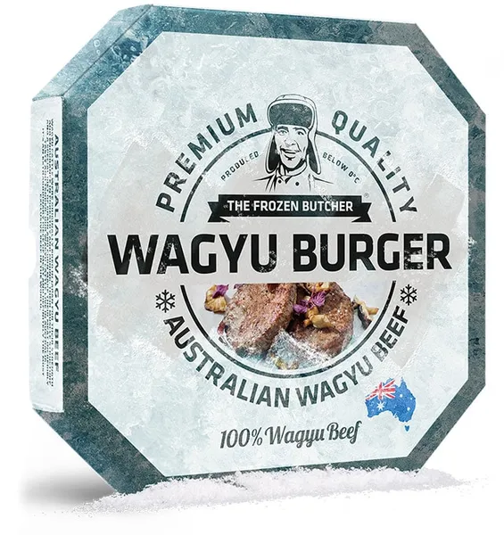 Saldēts liellopu WAGYU burgers 2x125g