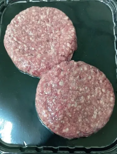 Saldēts sausi izturēts liellopa gaļas burger kotletes FEEL THE BEEF, 2gab x 125g