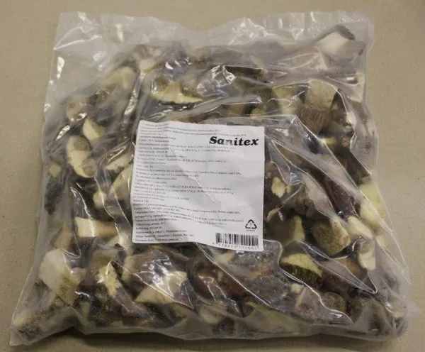 Saldēts sēņu maisījums (bērzlapes, baravikas, apšu bekas), 1kg