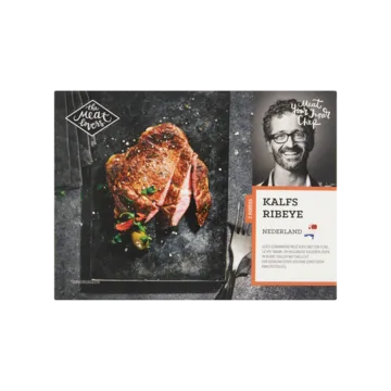 Saldēts teļa gaļas steiks THE MEAT LOVERS antrekots, 2x175g, 350g