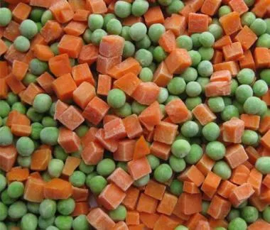 Saldētu dārzeņu maisījums (burkāni, zirnīši), 2,5kg