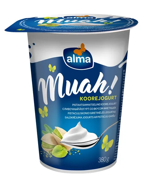 Saldkrēj. jogurts Alma ar pistāciju g. 380g
