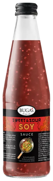 Saldskābā sojas mērce BUGAS, 385g