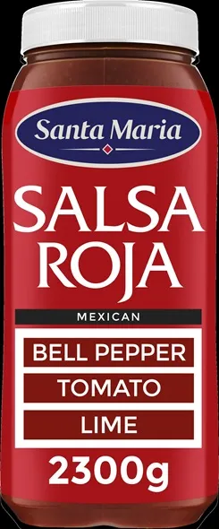Salsa Roja 2300g, Santa Maria