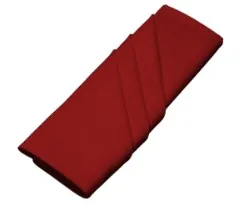 Salvete 40x40 cm, FIESTA, sarkana (LIETOTS) 10gab