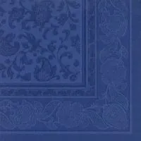 Salvetes ORNAMENTS 40 x 40 cm, tumši zilas, 50 gab