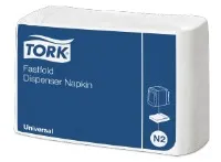 Salvetes TORK UNIVERSAL, 25x30, turētājam N2, 300 gab., 10933