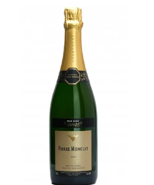 Šampanietis PIERRE MONCUIT Blanc de Blancs, Millesime, Non Dose, brut, 12%, 0.75l