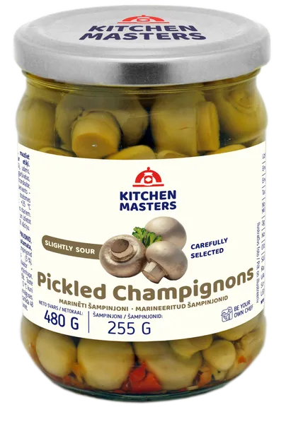 Šampinjoni marinēti Kitchen Master 480g/225g