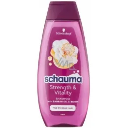Šampūns SCHAUMA Strength&Vitality, 400ml