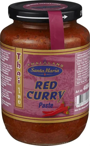 Sarkanā karija pasta 470g, Santa Maria