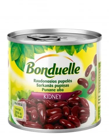 Pupiņas Bonduelle sarkanās 400g/250g