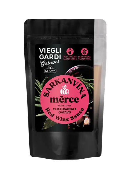 Sarkanvīna mērce ĶEKAVA, 230ml