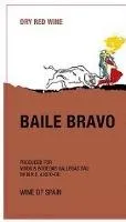 Sarkanvīns BAILE BRAVO, sauss, 11%, 3 l