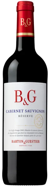 Vīns B&G Cabernet Sauvignon 12,5% 0,75L