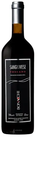 Sarkanvīns BONNACHI Sangiovese IGT Toscana, sauss, 12% 0.75l