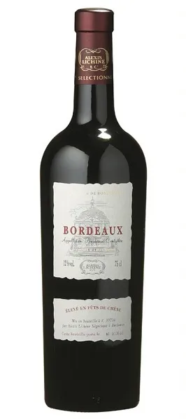 Sarkanvīns BORDEAUX Rouge Bois, sauss, 12.5%, 0.75l