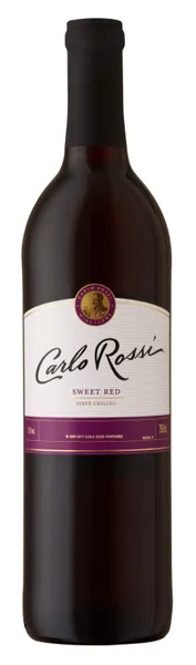 Sarkanvīns CARLO ROSSI, salds, 9,5%, 0.75l