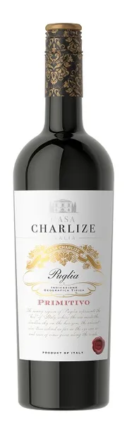 Sarkanvīns CASA CHARLIZE Primitivo Puglia IGT, pussauss, 13,5%, 0.75l