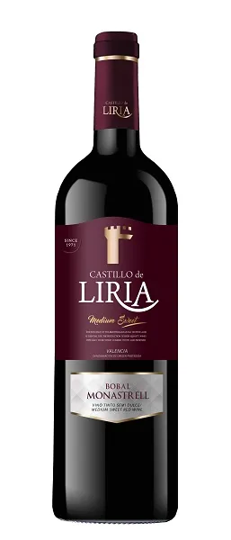 Sarkanvīns CASTILLO DE LIRIA, sauss, 12,5%, 0.75 l