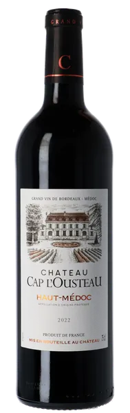 Sarkanvīns CHATEAU Cap L'Ousteau Haut Medoc, 14%, sauss, 0.75l