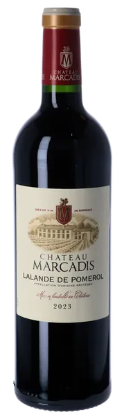 Sarkanvīns CHATEAU Marcadis Lalande De Pomerol, 13%, sauss, 0.75l