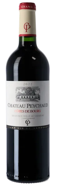 Sarkanvīns CHATEAU Peychaud Cotes De Bourg, 15%, sauss, 0.75l