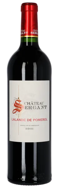 Sarkanvīns CHATEAU Sergant Lalande De Pomerol, 13,5%, sauss, 0.75l