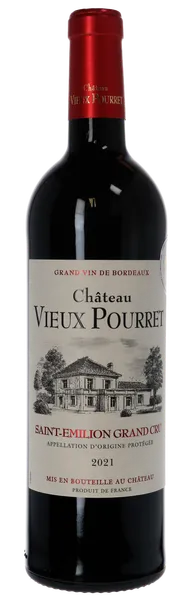 Sarkanvīns CHATEAU Vieux Pourret, 13,5%, sauss, 0.75l