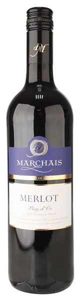 Sarkanvīns DENIS MARCHAIS Merlot, sauss, 13%-14%, 0.75l