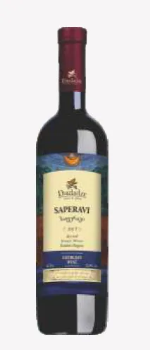 Sarkanvīns DUGLADZE Saperavi, sauss, 12,5%, 0.75l