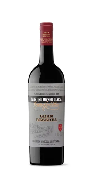 Sarkanvīns FAUSTINO RIVERO ULECIA Gran Reserva, sauss, 13%, 0.75l