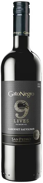 Vīns GATO 9 LIVES RES.CAB.S. 13,5% 0,75L