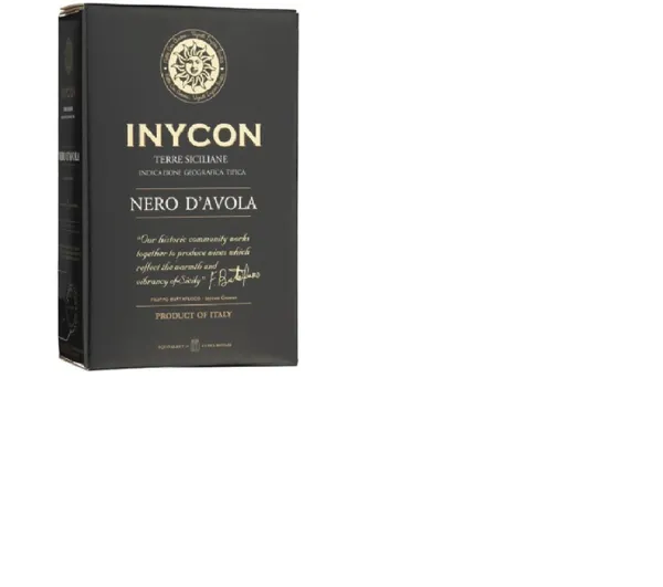 Sarkanvīns INYCON Nero D'avola, pussauss, 13%, BIB, 3l