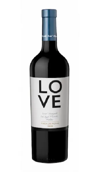 Sarkanvīns LAS MORAS LOVE Malbec, sauss, 13,5%, 0.75l