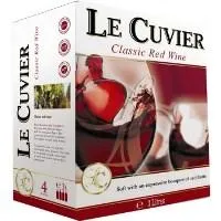 Sarkanvīns LE CUVIER, sauss, BIB, 11%-12%, 3 l