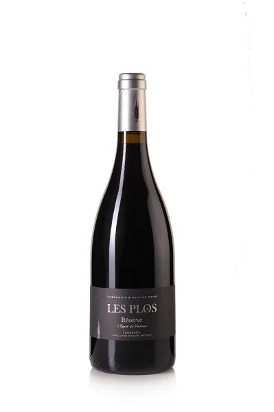 Sarkanvīns LES PLOS Reserve - AOP Cabardes , sauss, 13,5%, 0.75l