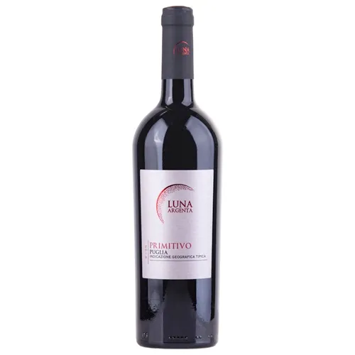 Sarkanvīns LUNA Argenta Puglia Primitivo, sauss, 13,5%, 0.75l