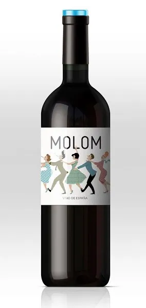 Sarkanvīns MOLOM Tempranillo, sauss, 13%, 0.75 l