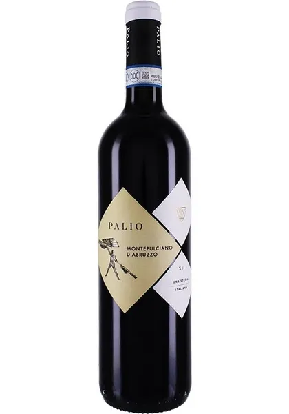 Sarkanvīns PALIO Montepulciano d'Abruzzo DOC, sauss, BIO 13,5%, 0.75l,