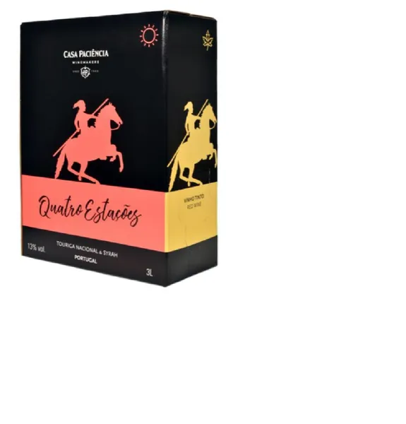 Sarkanvīns QUATRO ESTACOES, sauss, 13%, 3l