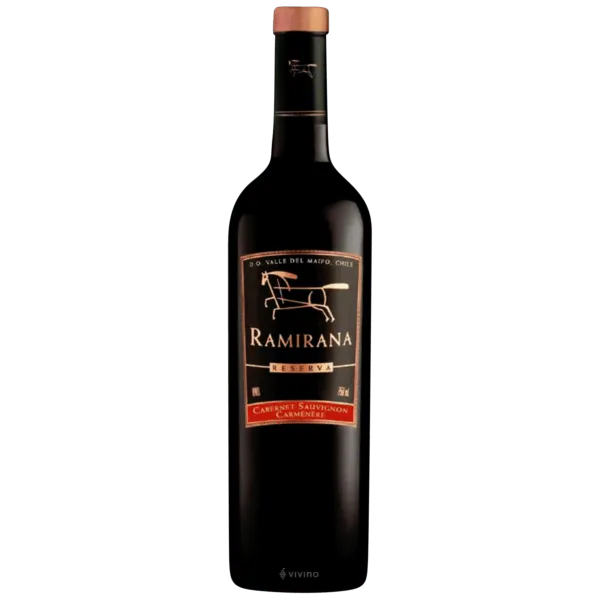 Sarkanvīns RAMIRANA Cabernet Sauvignon Carmenere Reserva, sauss, 13,5%, 0.75l