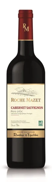 Sarkanvīns ROCHE MAZET Cabernet Sauvignon, sauss, 13%, 0.75l